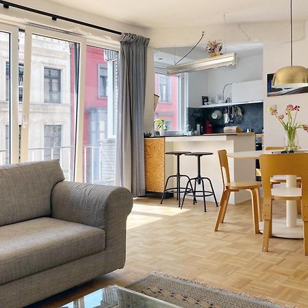 Trendy & Sunny Apartment In Ghent Gante Exterior foto