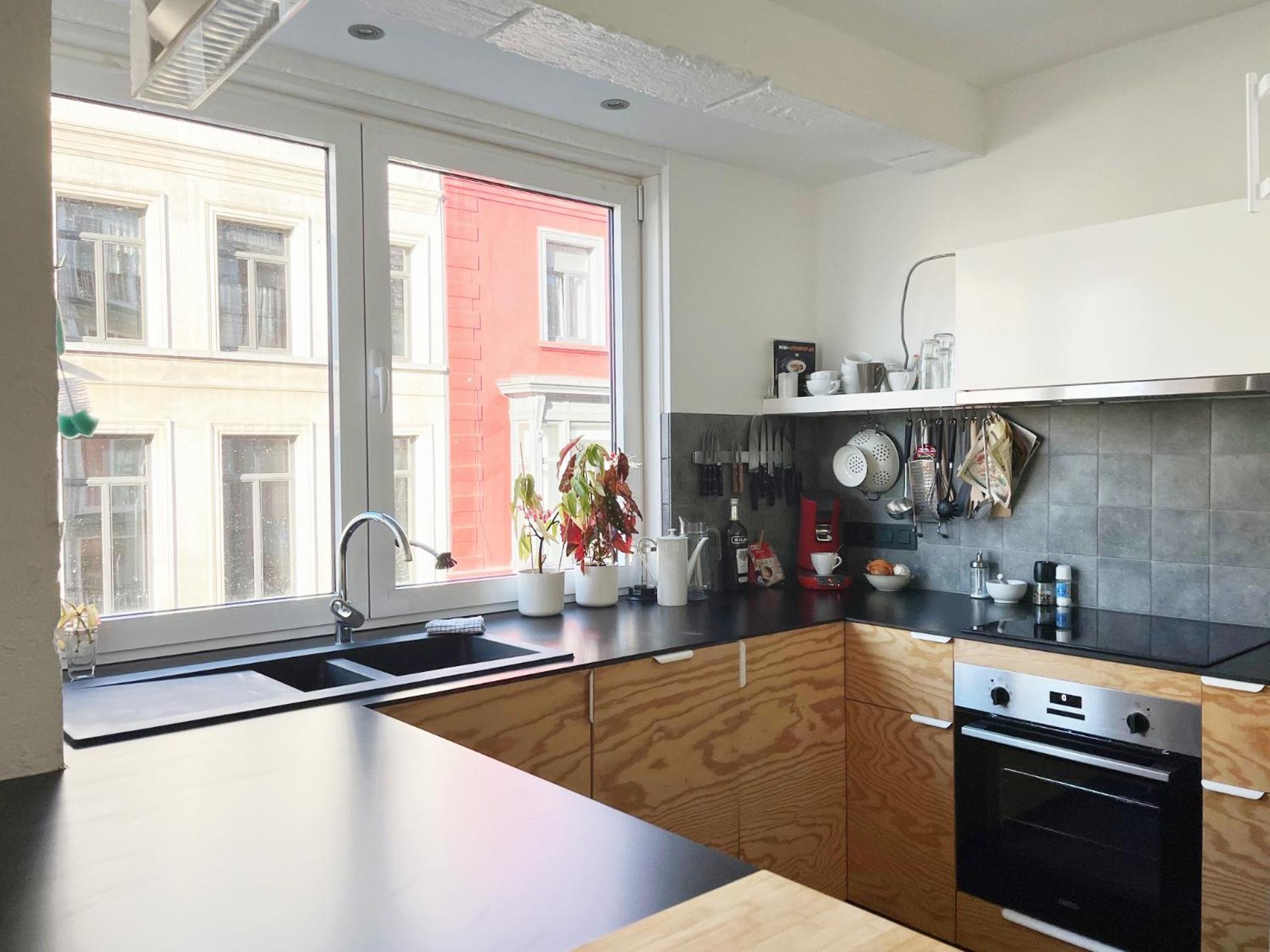 Trendy & Sunny Apartment In Ghent Gante Exterior foto